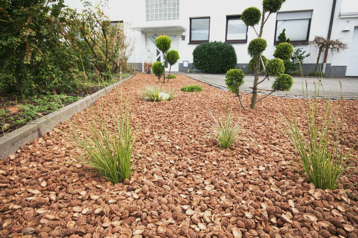 Bodenbelag: Pfirsichkerne