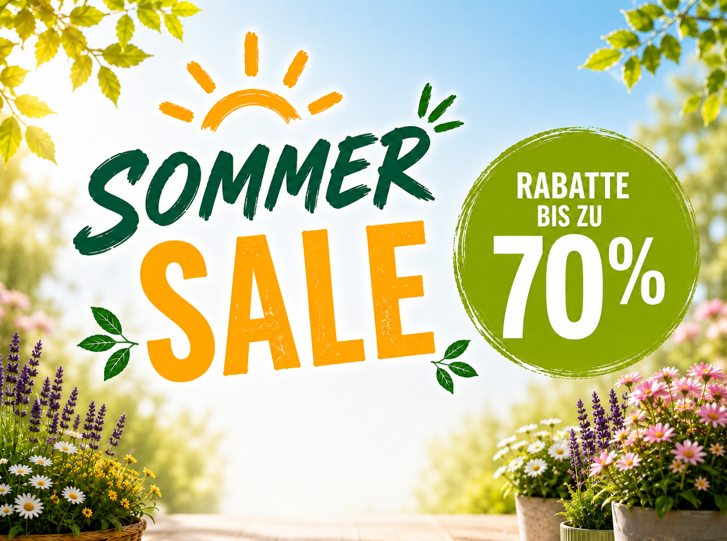 Sommerrabatt