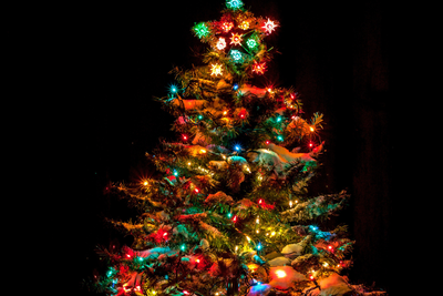 Das macht gute Laune: Bunte Weihnachtsbeleuchtung ist angesagt!